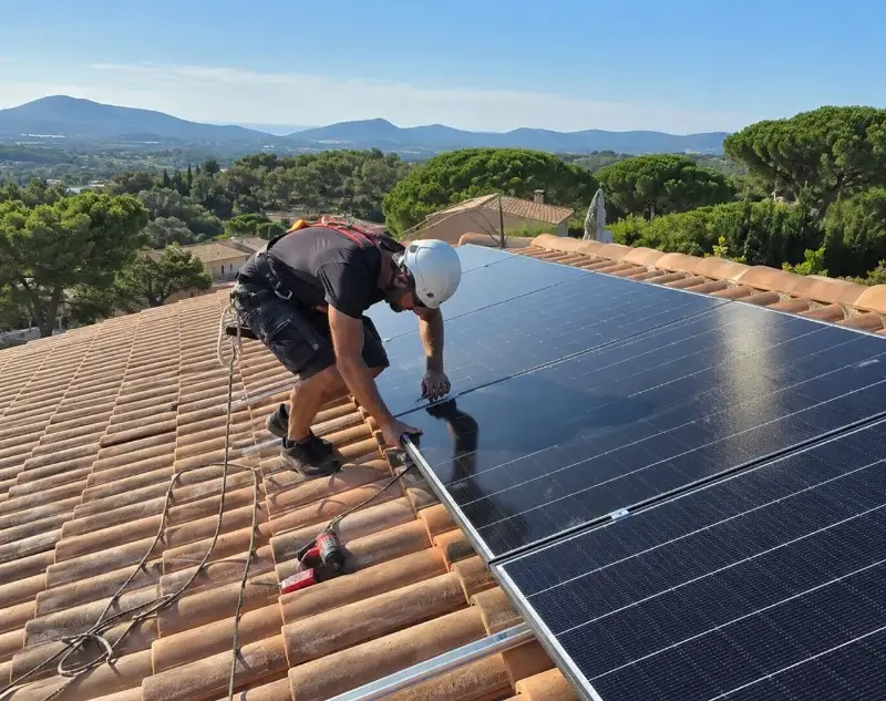 Installateur panneaux solaires Saint-Ferréol — pose photovoltaïque sur toiture